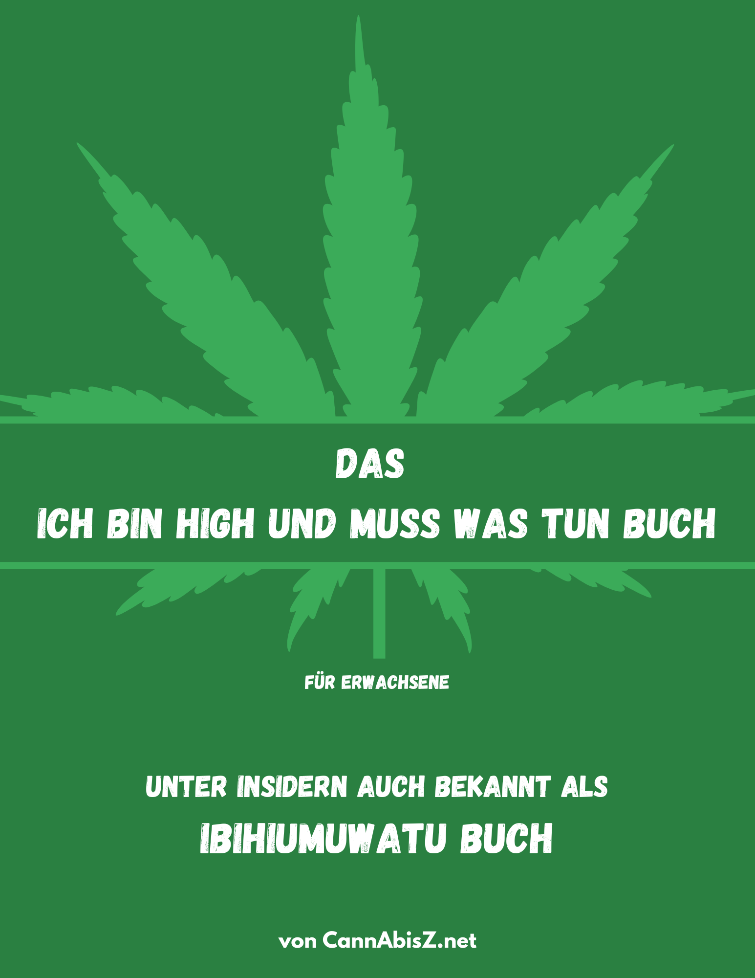 Ich bin high und muss was tun Buch Cover